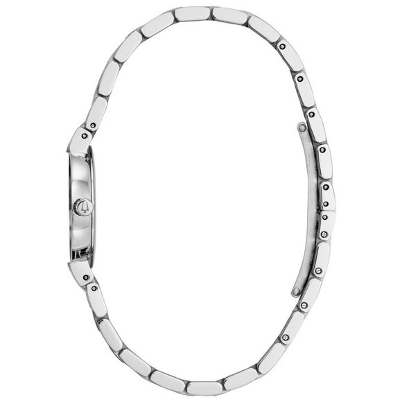 Bulova Women's Futuro Quartz Silver Watch 26MM - Picture 3 of 4